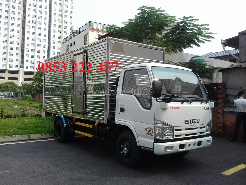 Isuzu vĩnh phát 3t49 - thùng 4m3 hỗ trợ mua trả góp